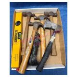 Hammers, Hatchet, Level & Poly Rope
