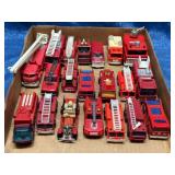 20 Die-Cast Fire Trucks & Emergency Vehicles