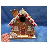 Candy Gingerbread-Style Birdhouse