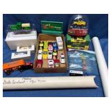 Die-Cast Cars, Trucks & Posters Lot