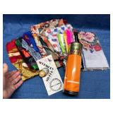 17 Scarves w/ Scarf Clip