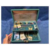 Jewelry Box w/ Assorted Jewelry