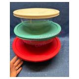 Pyrex Nesting Bowls w/Lids, 3 Sizes