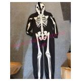 Tipsy Elves Skeleton Costume Onesie Sz M