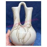 Vtg Style Double-Spouted Ceramic Vase
