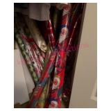 Assortment of Christmas Wrapping Paper