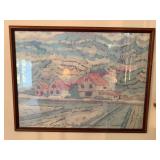 Framed Denis Gignac Poster Print