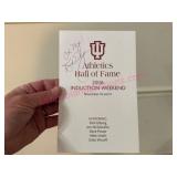 Dick Enberg Signature 2006 IU Hall of Fame