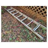 Smaller Ext. Ladder w/ Aluminum Frame