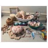 Seashell-Themed Decor Items