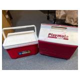 2 Igloo Coolers Incl. Playmate by Igloo
