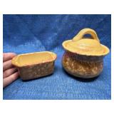 Pfaltzgraff USA Sweetener Holder & Sugar Bowl