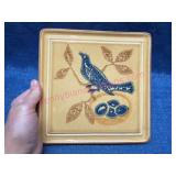 Pfaltzgraff USA  America Bird Tile Trivet