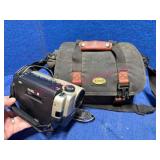 Vtg Canon ES170 Camcorder w/ Bag