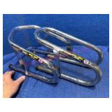 2 Pingel Chrome Motorcycle Wheel Chocks
