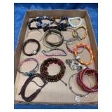 Jewelry Lot w/Bracelets & More