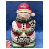Gibson Snowman Cookie Jar w/ Box