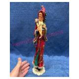 1995 Lenox Old World Pencil Santa Figurine