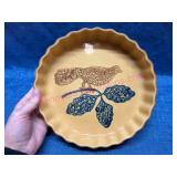 Pfaltzgraff USA 9in Quiche Pan w/ Bird Motif