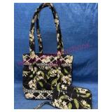 Vera Bradley Quilted Bag & Wallet