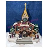 Thomas Kinkade Hawthorne Village Church