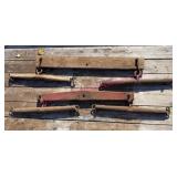 2 Antique Horse Harness Double Trees