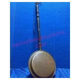 Copper Bed Warmer w/Wood Handle