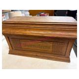 Antique Bread Box Sewing Machine Cover