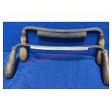 2 Antique Draw Knives w/Wood Handles