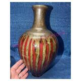 Vtg Signed Studio Pottery Vase