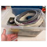 Smaller Tote w/ Electrical Supplies