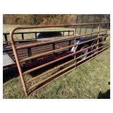 2 Older Farm Gates 4ft Tall x 13ft 9in Long