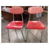 2 Heavy Duty Youth School Chairs