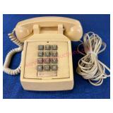 Vintage Beige Phone w/ long cord
