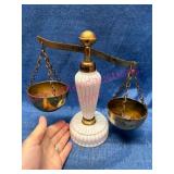 Decorative Justice Scale w/ Metal Bowls
