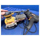 DeWalt Sander & Craftsman 3/8in Drill Tools