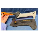 Fiskars Machete Blade & Sheath Combo $$$