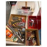 Various Tools & Casters Lot