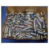 Flat Full of Sockets & Ratchet Tools