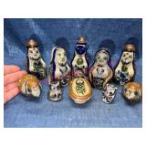 Handcrafted Earthenware Nativity Scene Set