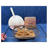 Strainers & Wood Clothespins