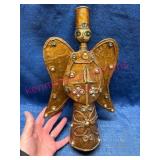 Papier-Mché Angel Candle Hold