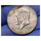 1967 Kennedy 40% Silver Half Dollar Coin