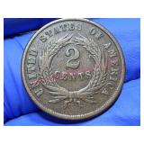 1870 United States 2-Cent Coin