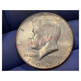 1969 Kennedy 40% Silver Half Dollar Coin