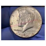 1969 Kennedy 40% Silver Half Dollar Coin