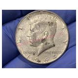 1964 Kennedy 90%Silver Half Dollar Coin