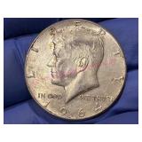 1964 Kennedy 90%Silver Half Dollar Coin