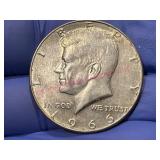 1966 Kennedy 40% Silver Half Dollar Coin