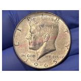 1965 Kennedy 40% Silver Half Dollar Coin